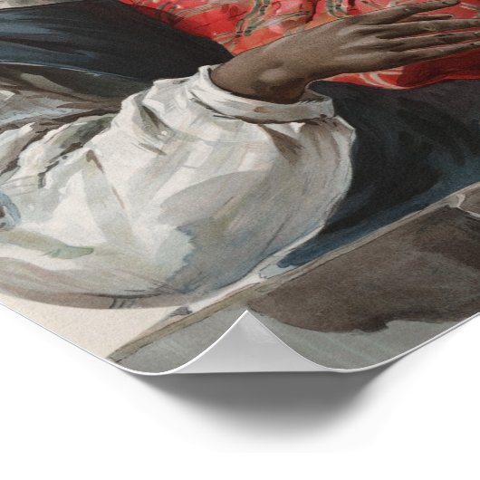 A Sure Winner -  Cigar Ad - 1895 Poster (Hoek)