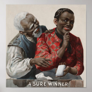 A Sure Winner -  Cigar Ad - 1895 Poster