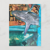 A Surreal Whale at the Bar Briefkaart (Voorkant)