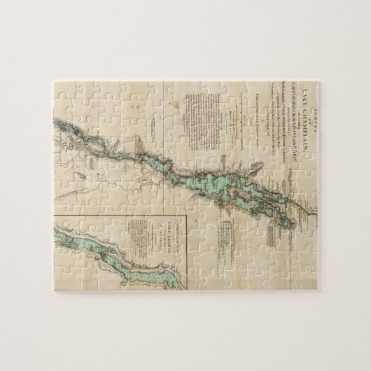 A Survey of Lake ChamPlain Legpuzzel (Horizontaal)