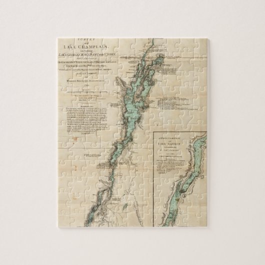 A Survey of Lake ChamPlain Legpuzzel (Verticaal)