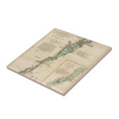 A Survey of Lake ChamPlain Tegeltje (Zijkant)