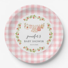 A Sweet Berry Strawberry Summer Baby Girl Shower
