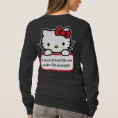 A Sweet Friend Like You - Heartfelt Quote T-Shirt (Achterkant)