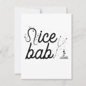 A Sweet Hello for a Brand New Baby Notitiekaartje (Voorkant)