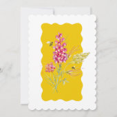 A Sweet Little Bee Is On Her Way Kaart (Achterkant)