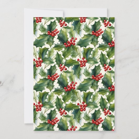 A Sweet Little Cookie Christmas Baby Shower  Kaart (Achterkant)