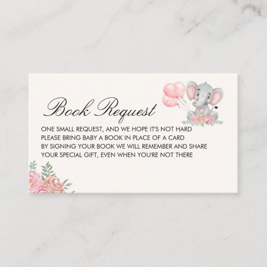 A Sweet Little Girl is on her Way Baby shower Informatiekaartje (Voorkant)