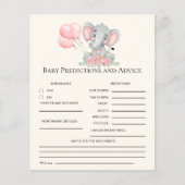 A Sweet Little Girl is on her Way Elephant (Voorkant)