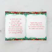 A Sweet Old-Fashioned Christmas | Mr and Mrs Claus Feestdagen Kaart (Binnen)