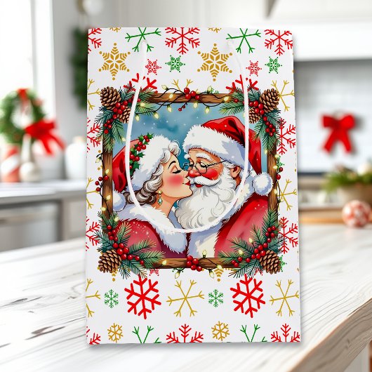 A Sweet Old-Fashioned Christmas | Mr and Mrs Claus Medium Cadeauzakje