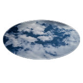 A swirl in the clouds snijplank (Hoek)