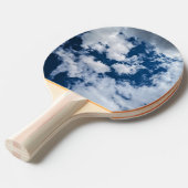 A swirl in the clouds tafeltennisbatje (Voorkant Gekanteld)