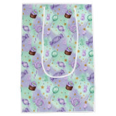 A swirl of sweetness in every sparkle! medium cadeauzakje (Achterkant)