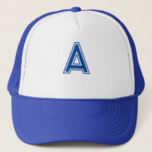 "A" symbool - Logo Initiaal Monogram Handsome Trucker Pet