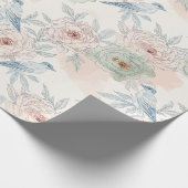 A symphony of song and petals pattern cadeaupapier (Hoek)