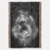 A-synchrone Etherale wolken gooien Blanket Deken (Voorkant Verticaal)