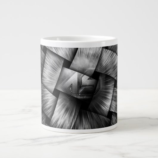 A-synchrone etherwolken grote koffiekop (Voorkant)