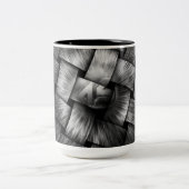 A-synchrone etherwolken tweekleurige koffiemok (Center)