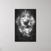 A-Synchronous Etheral Clouds Canvas Afdrukken (Voorkant)