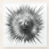 A-synchroon Etheral Clouds Onderzetter (Voorkant)