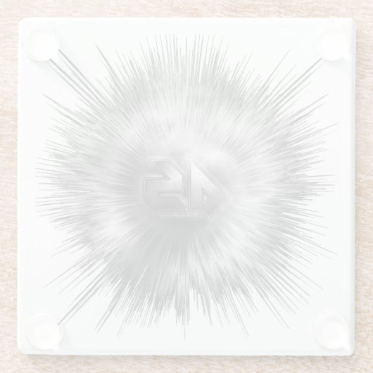 A-synchroon Etheral Clouds Onderzetter (Achterkant)