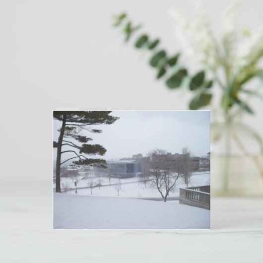 A Syracuse Winter Briefkaart (Staand voorkant)