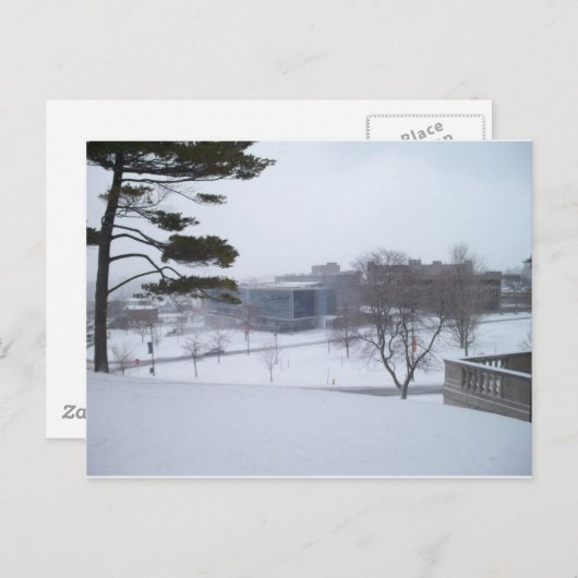 A Syracuse Winter Briefkaart (Voorkant / Achterkant)