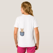 A T-shirt with cute dogs on both the front and bac (Achterkant volledig)