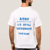 A.T. Stille Universiteit T-shirt (Achterkant)