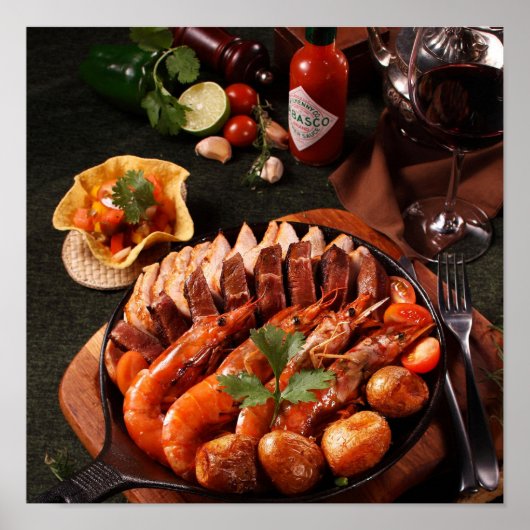 A Taste of Spain: Tapas Adventure Awaits & Food, Poster (Voorkant)