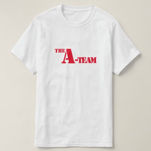 A-Team logo met Van shirt (Design voorkant)