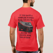A-Team logo met van shirt (Achterkant)