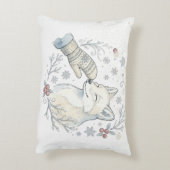 A Tender Winter Boop Accent Kussen (Achterkant (Verticaal))