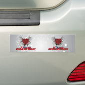 A Texan Stole my Heart Bumpersticker (Op auto)