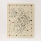 A Texan's Map of the United States (of Texas) Legpuzzel (Verticaal)