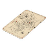 A Texan's Map of the United States (of Texas) Magneet (Linkerzijde)