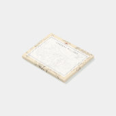 A Texan's Map of the United States (of Texas) Post-it® Notes (Schuin)