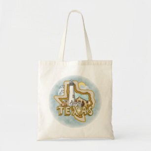 A Texas Lighthouse Tote Bag