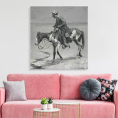 A Texas Pony Canvas Afdruk (Insitu (Woonkamer))