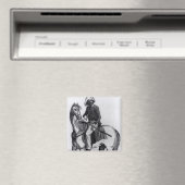 A Texas Ranger Magneet (Insitu (Vaatwasser))