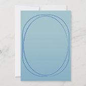 A thank you card for different occasions in blue bedankkaart (Achterkant)