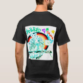 "a" $THCBand T-shirt (Achterkant)