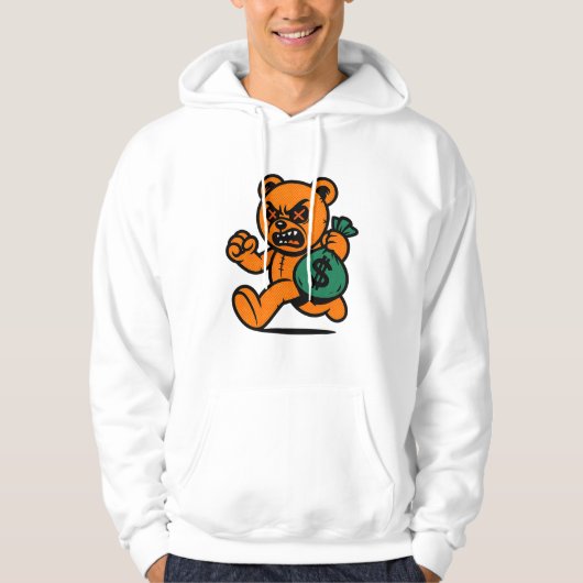 A THIEF BEAR HOODIE (Voorkant)