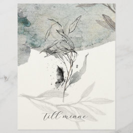 A thoughtfully designed sympathy card briefhoofd