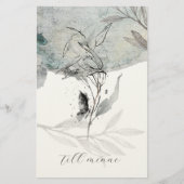 A thoughtfully designed sympathy card briefpapier (Voorkant)