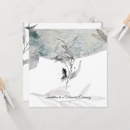 A thoughtfully designed sympathy card kaart