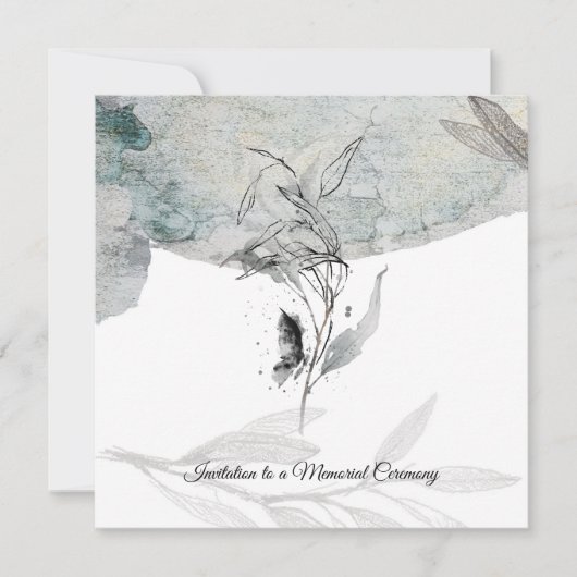 A thoughtfully designed sympathy card kaart (Voorkant)