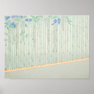 "A Thousand Grasses 3"Kamisaka Sekka Ukiyo-E Poster