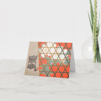 "A Thousand Grasses 5“ Kamisaka Sekka Ukiyo-E   Kaart